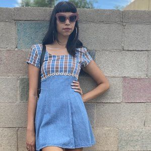 90s Daisy Baby Doll Dress
